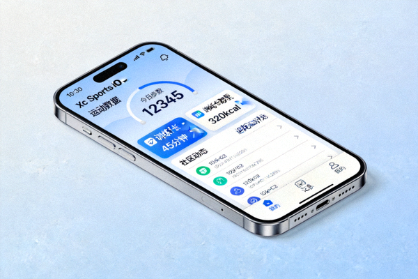 xc sports iOS官方应用在iPhone手机上运行的界面截图